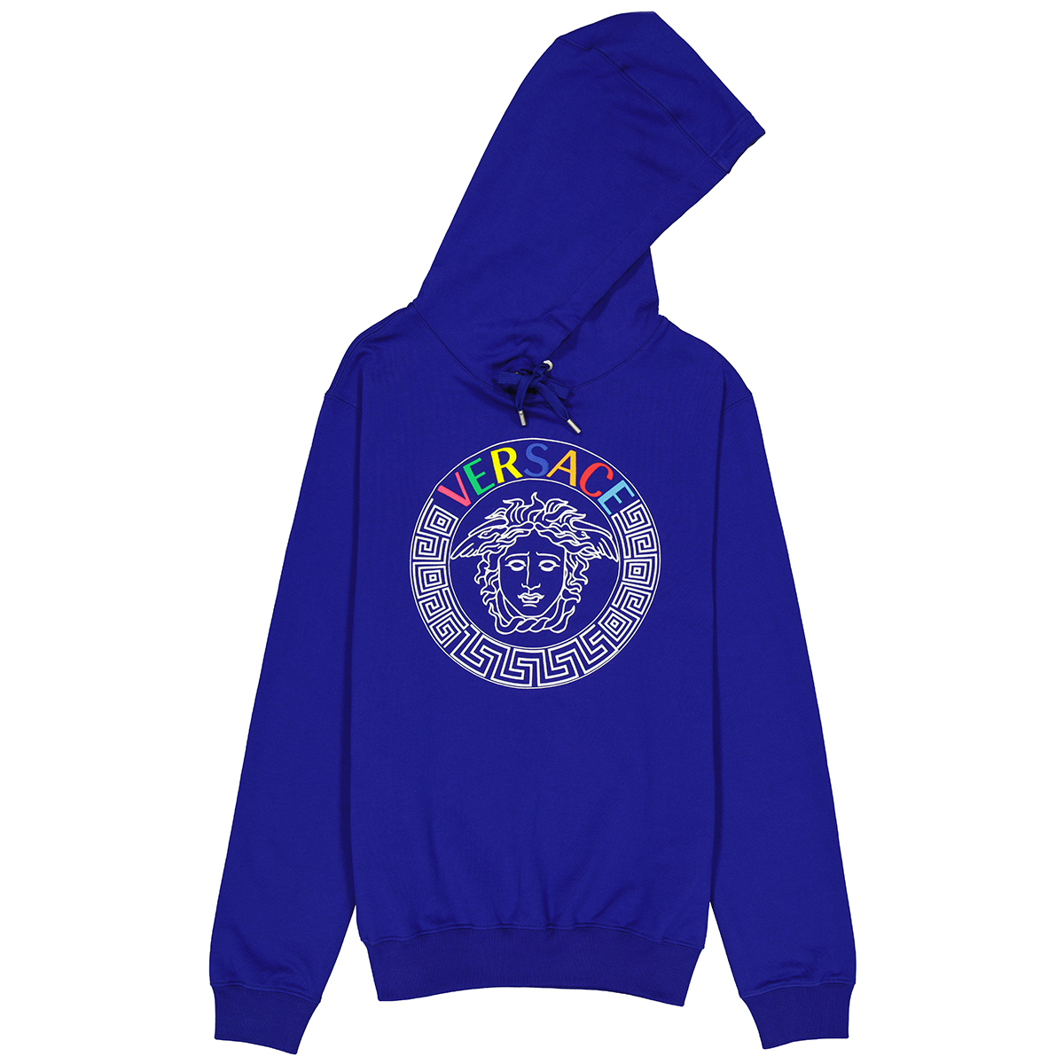 Multi Multicolor Medusa Logo Hoodie 