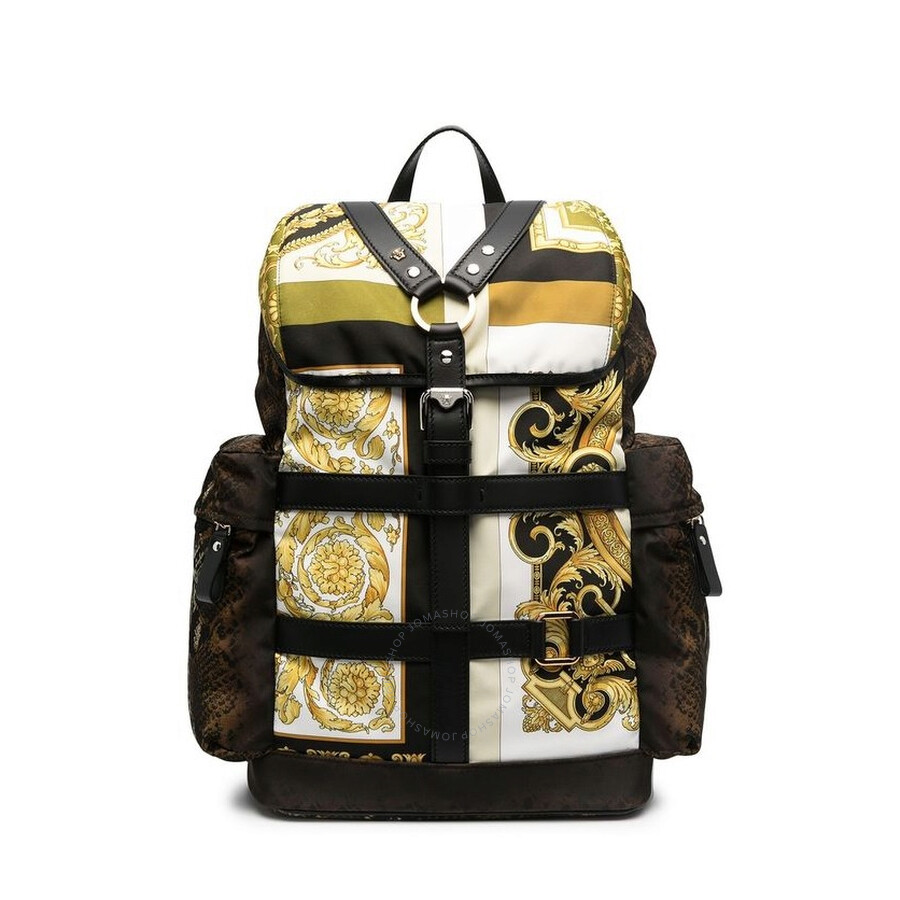 versace men's backpack