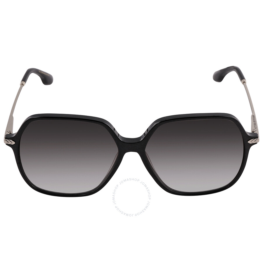Victoria Beckham Grey Square Ladies Sunglasses VB631S 001 60