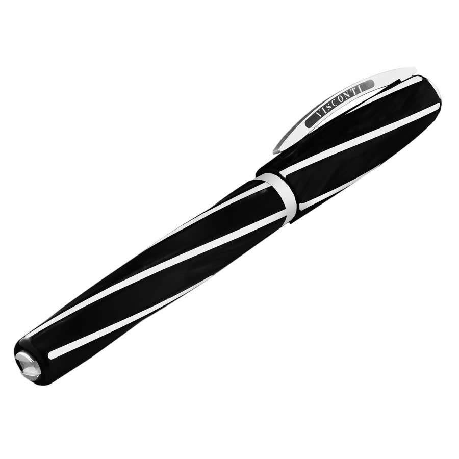 Visconti 'Divina' Black Midi Rollerball Pen 26802 Fine Pens & Pencils