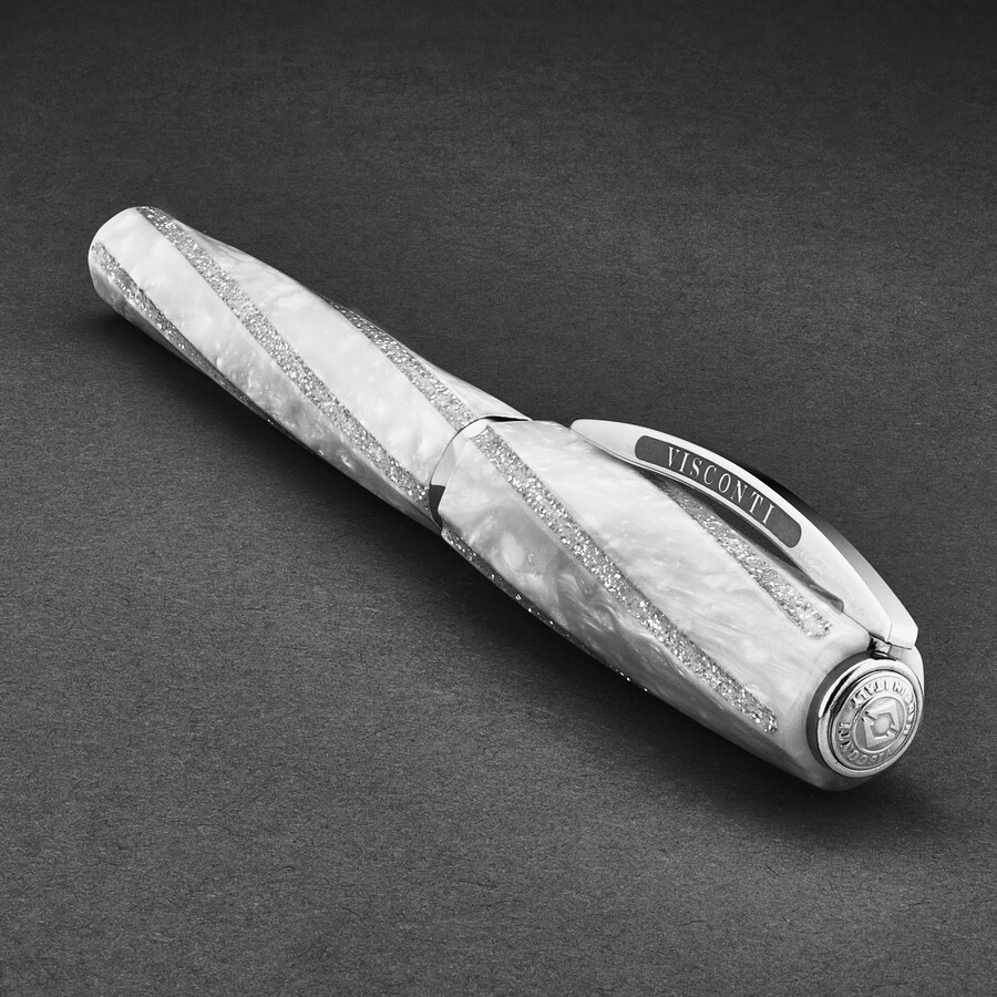 Visconti 'Divina Fashion' Silver Small Rollerball Pen KP1821RB Fine