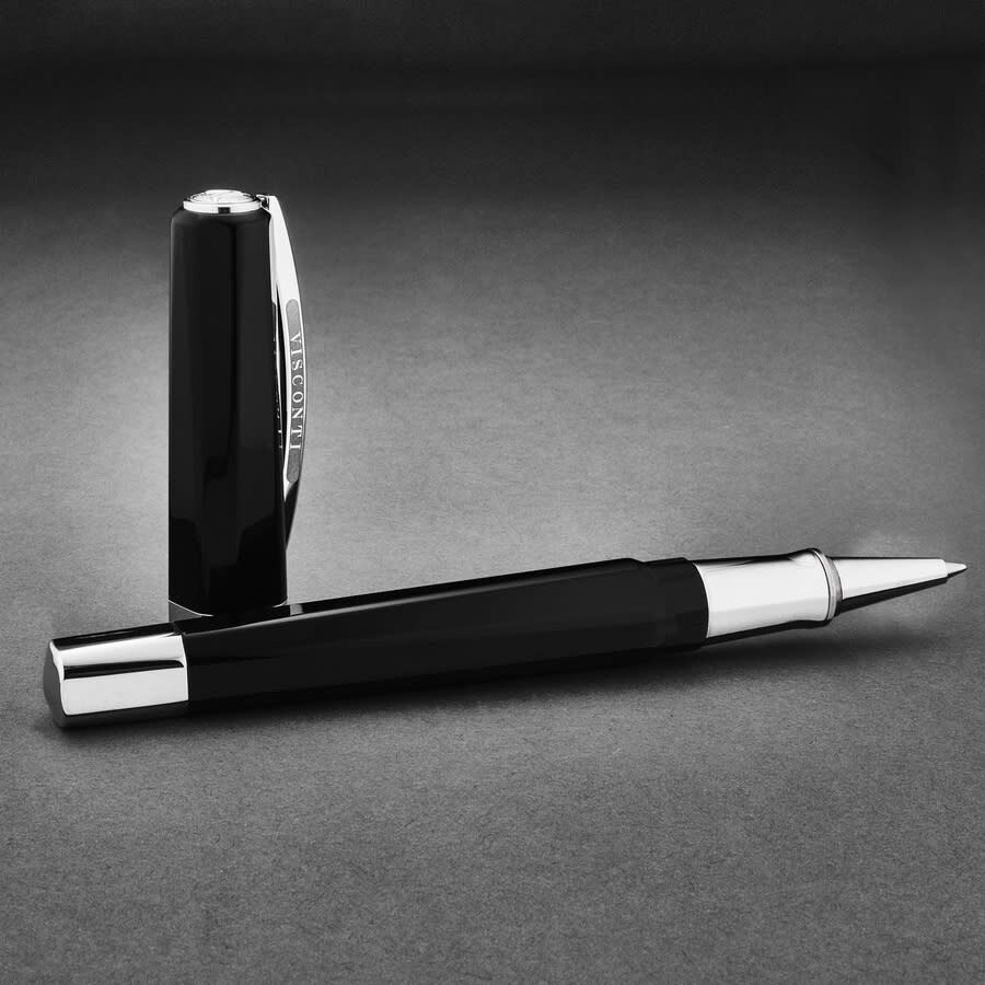 Visconti 'Opera Vertigo' Black Rollerball Pen KP1314RB Fine Pens