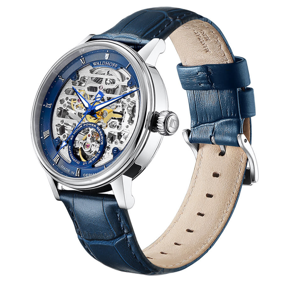 Waldhoff Capital Automatic Blue Dial Men's Watch Waldhoff Capital