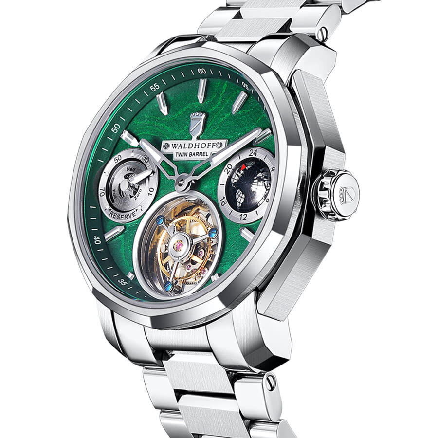 Waldhoff Continental Hand Wind Green Dial Men's Watch Continental
