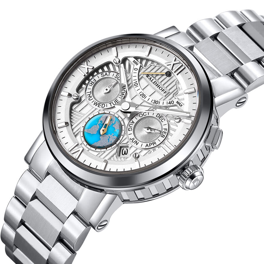 Waldhoff Multimatic II Automatic Silver Dial Men's Watch MW16AT3TM