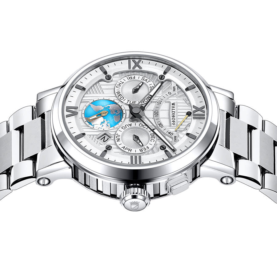 Waldhoff Multimatic II Automatic Silver Dial Men's Watch MW16AT3TM