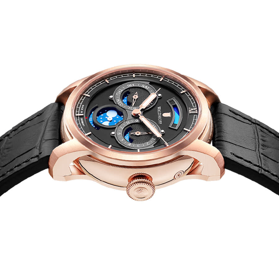 Waldhoff Olympus Black Dial Men's Watch Olympus MW10F Watches