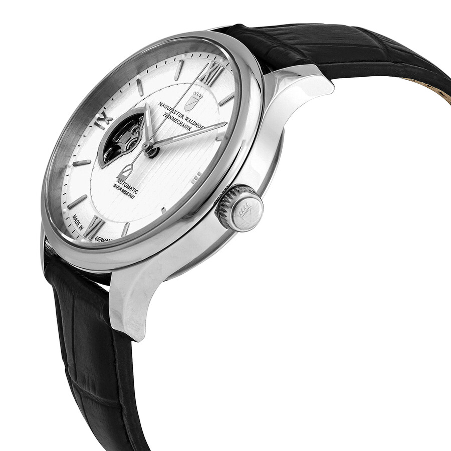 Waldhoff Regent Automatic Silver Dial Men's Watch Waldhoff Regent Diamond Silver 02A Watches