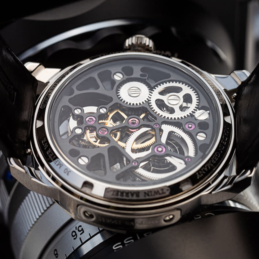 Waldhoff Vanguard V8 Tourbillon Gunmetal Dial Men's Watch MW09B