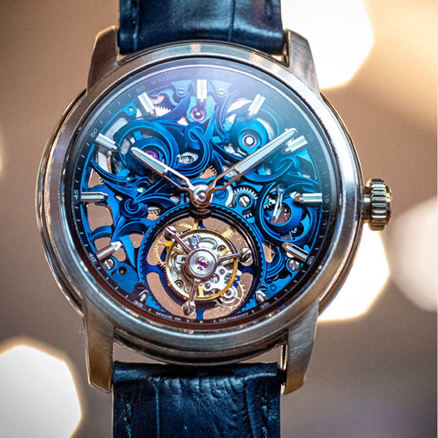 Waldhoff Waldhoff Imperial Sapphire Hand Wind Blue Dial Men's Watch