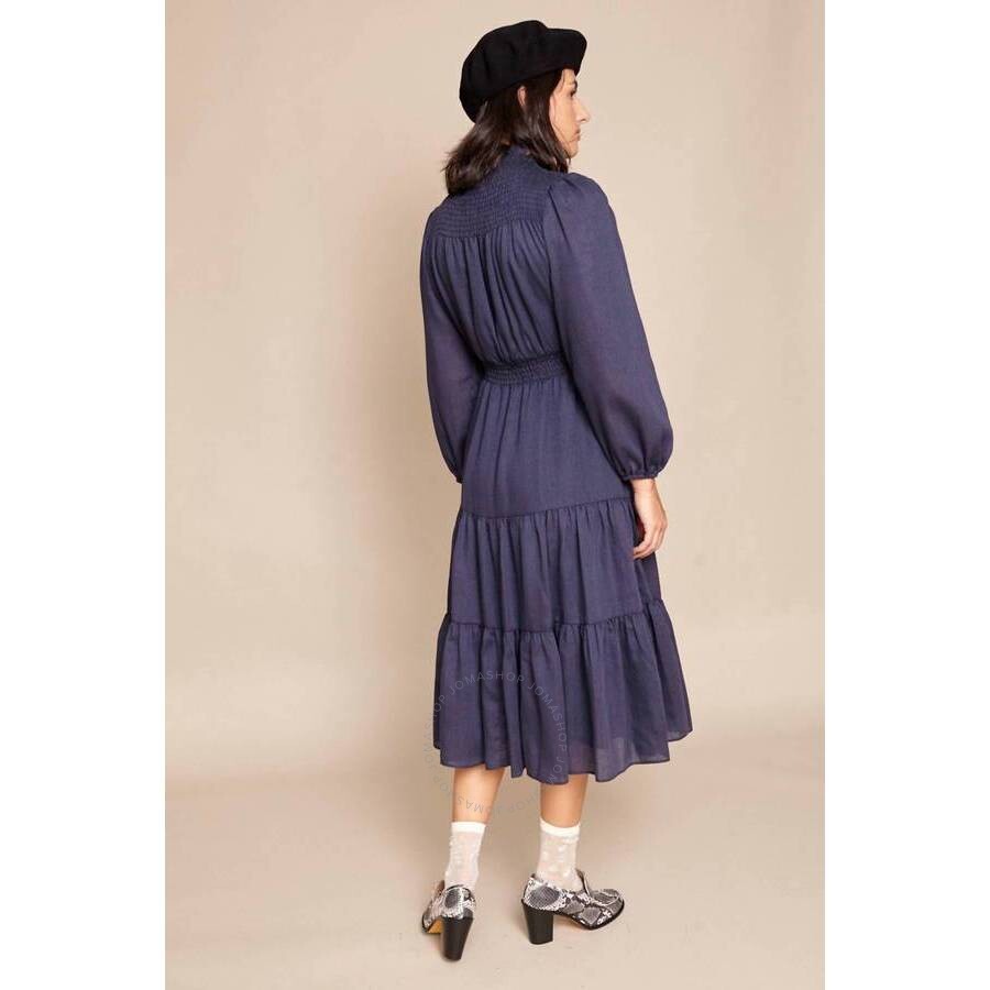 Warm Women Daisy Dress Navy 67560Navy