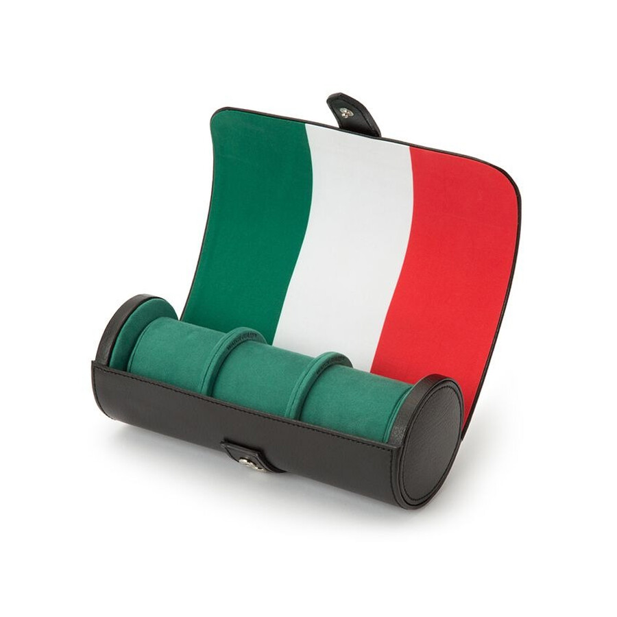 Wolf Navigator Mexican Flag Triple Watch Roll 470604 Watch