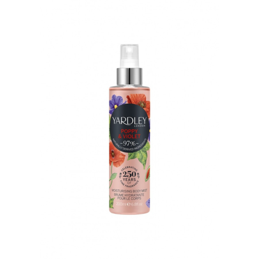 Yardley Poppy & Violet by Yardley London Eau De Toilette Spray (Tester) 4.2 oz for Women
