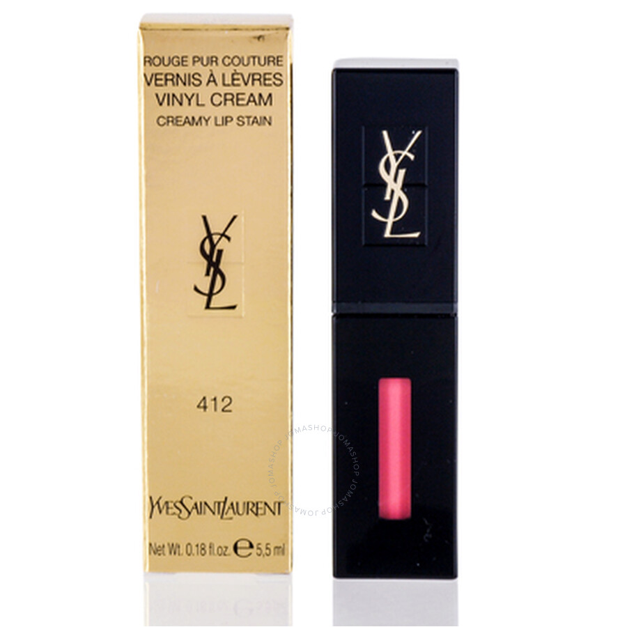 Yves Saint Laurent Ysl / Vinyl Cream Lip Stain (412) Rose Mix .18 oz (5