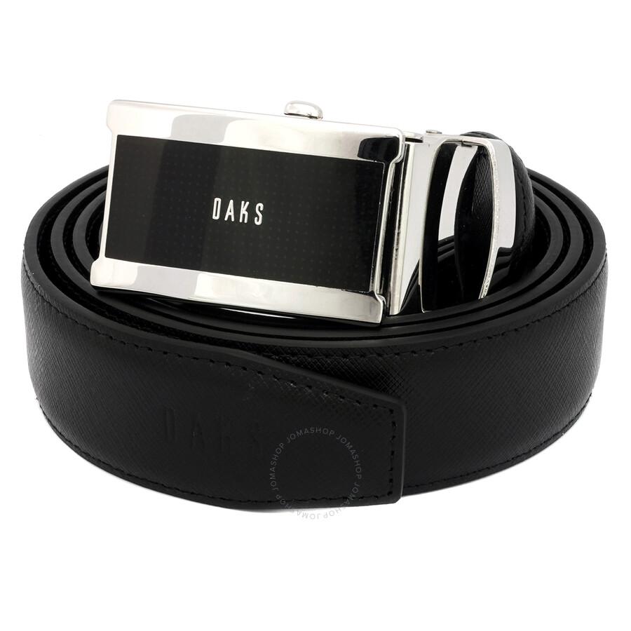 Daks Men's Leather Adjustable Belt, Size One Size GB2148 NK 8E