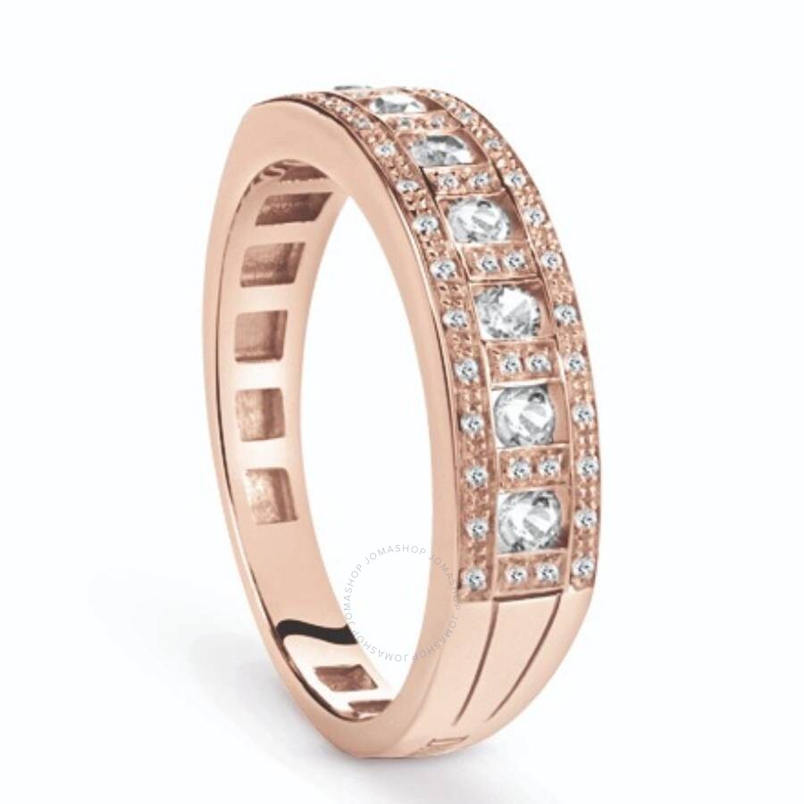 Damiani Belle Epoque 18k Rose Gold Diamond Ring