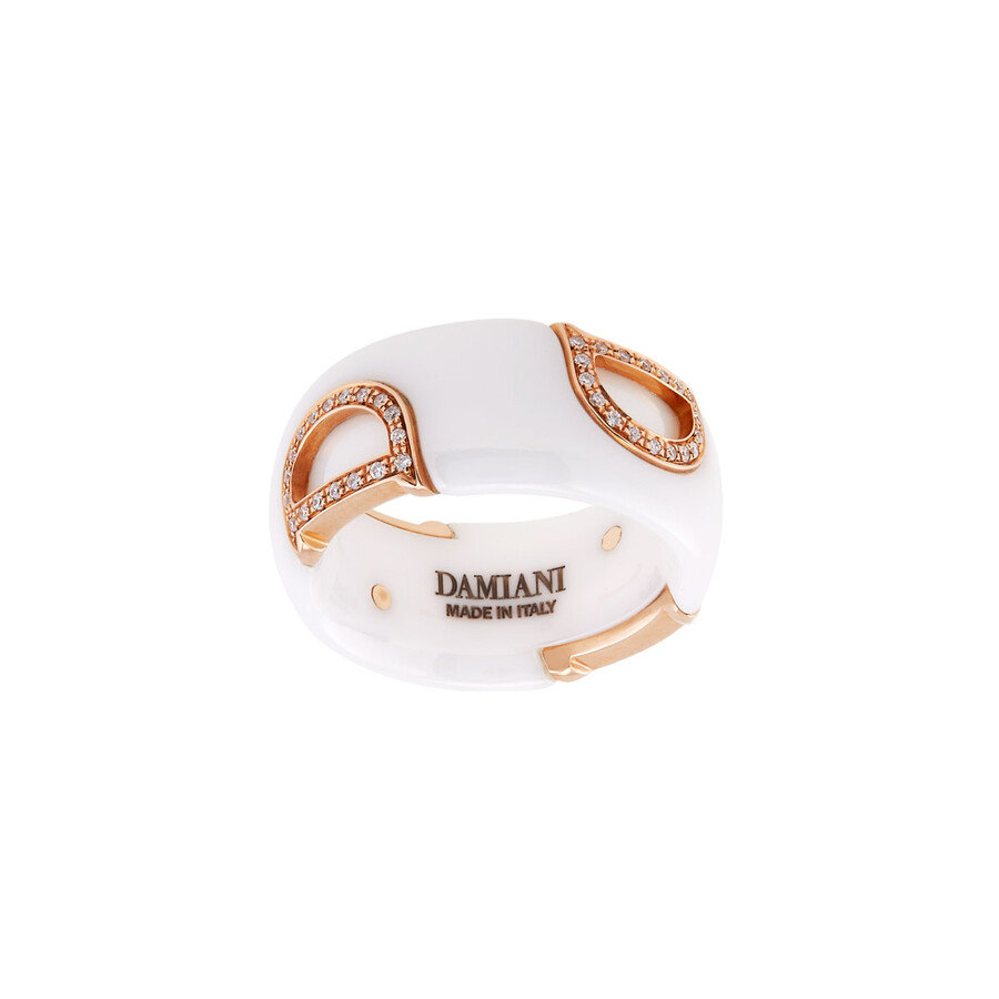 Damiani D.icon Ladies White Ceramic