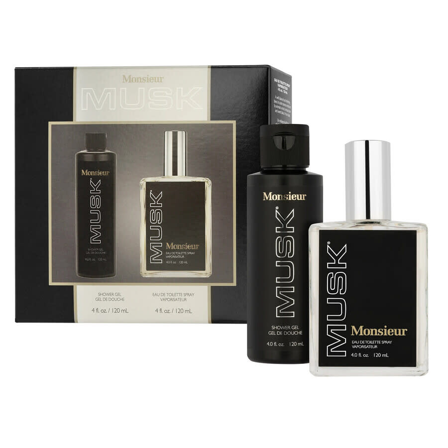 Dana Men's Monsieur Musk Gift Set Fragrances 046447210015