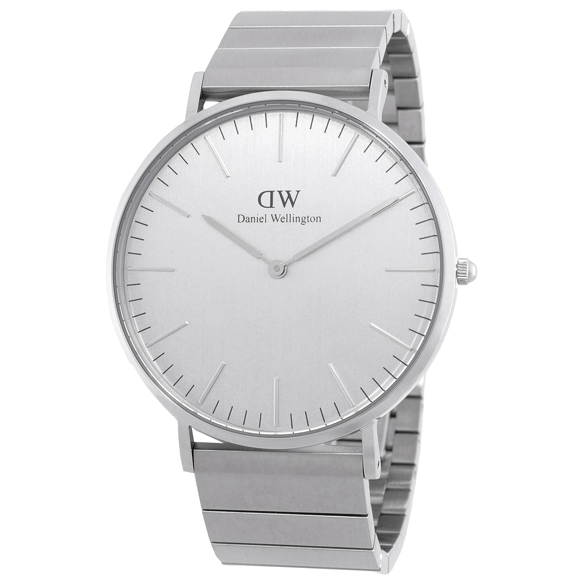 Daniel Wellington Classic Piano Link Quartz Silver Dial  display picture 1