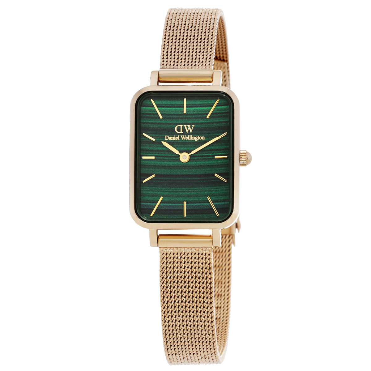 Montre Bracelet Daniel Wellington Quadro Pressed Ashfield - Cadran Noir - Réf. DW00100558 - Neuf Avec étiquettes