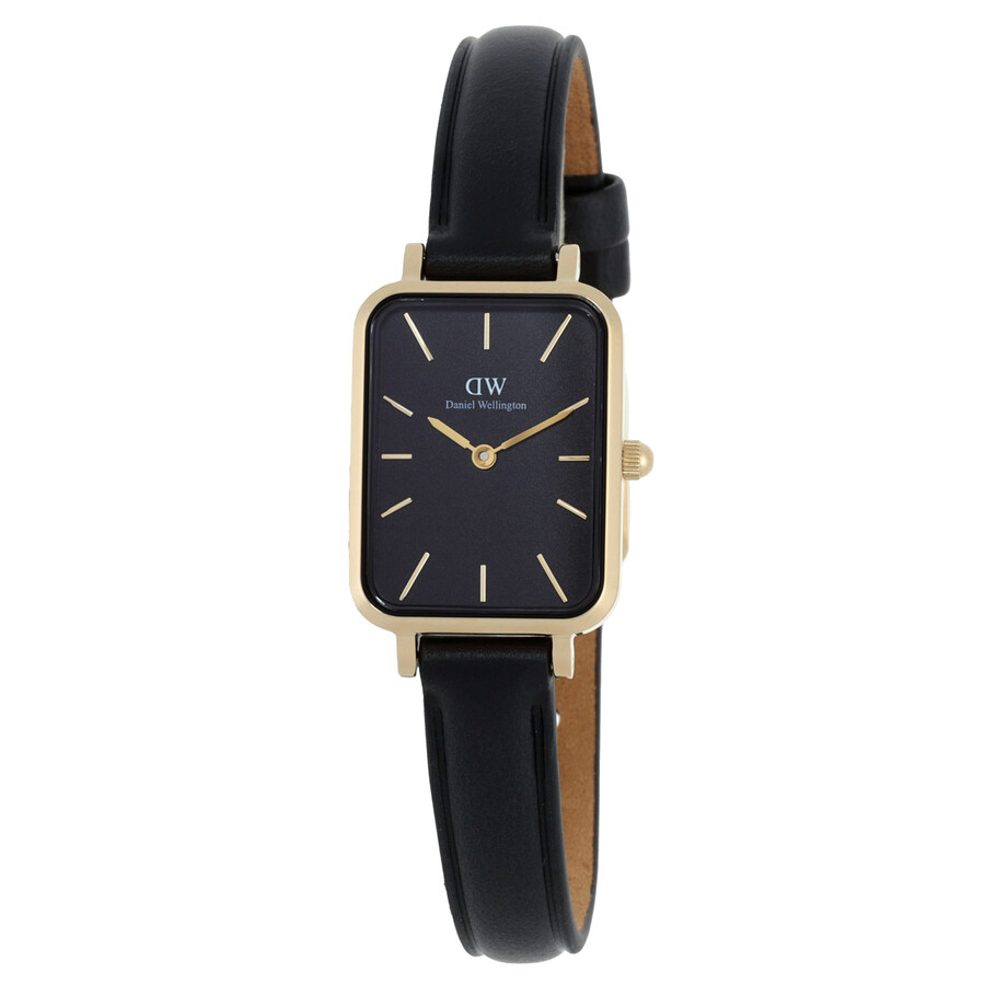 Daniel Wellington 腕時計 Quadro Pressed Sheffi 26 DW00100560 Daniel Wellington Quadro Pressed Sheffield Quartz Black Dial