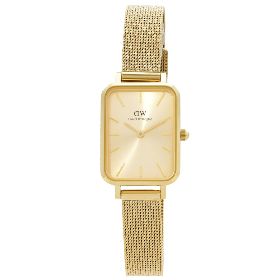 Montre Femme DANIEL WELLINGTON QUADRO UNITONE en Acier Doré