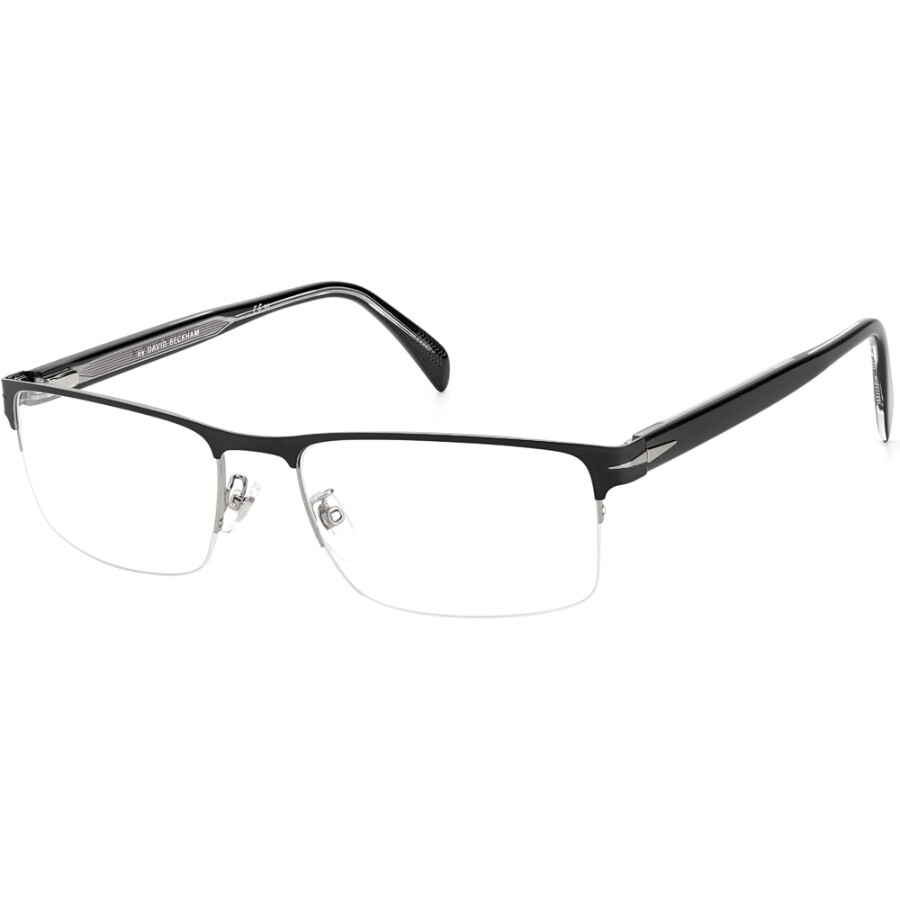 David Beckham Demo Rectangular Men's Eyeglasses Db 1068 0ti7 56