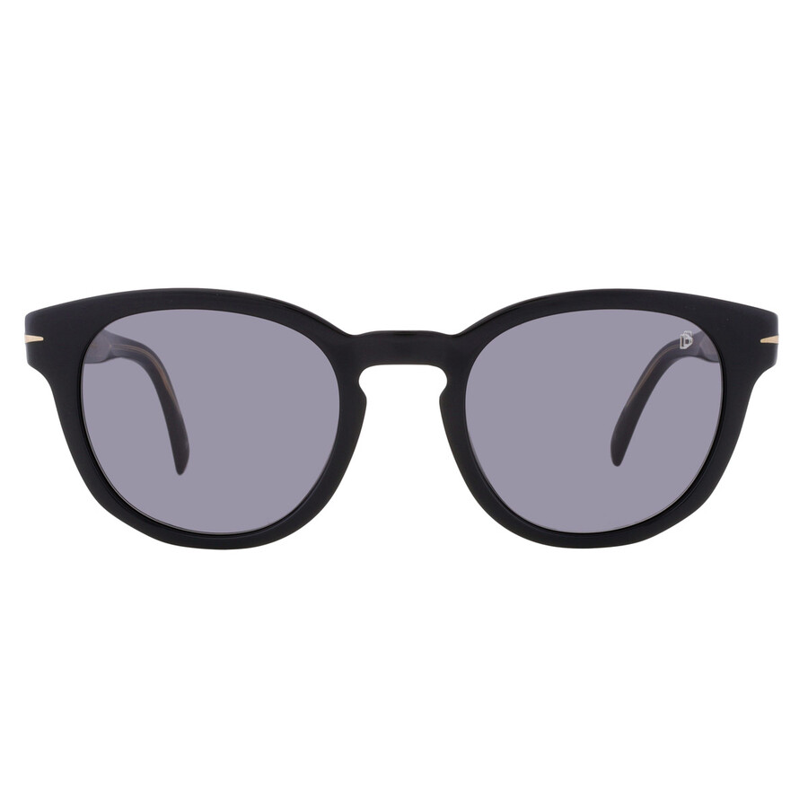 David Beckham Grey Oval Men's Sunglasses Db 1046/s 0807/ir 50