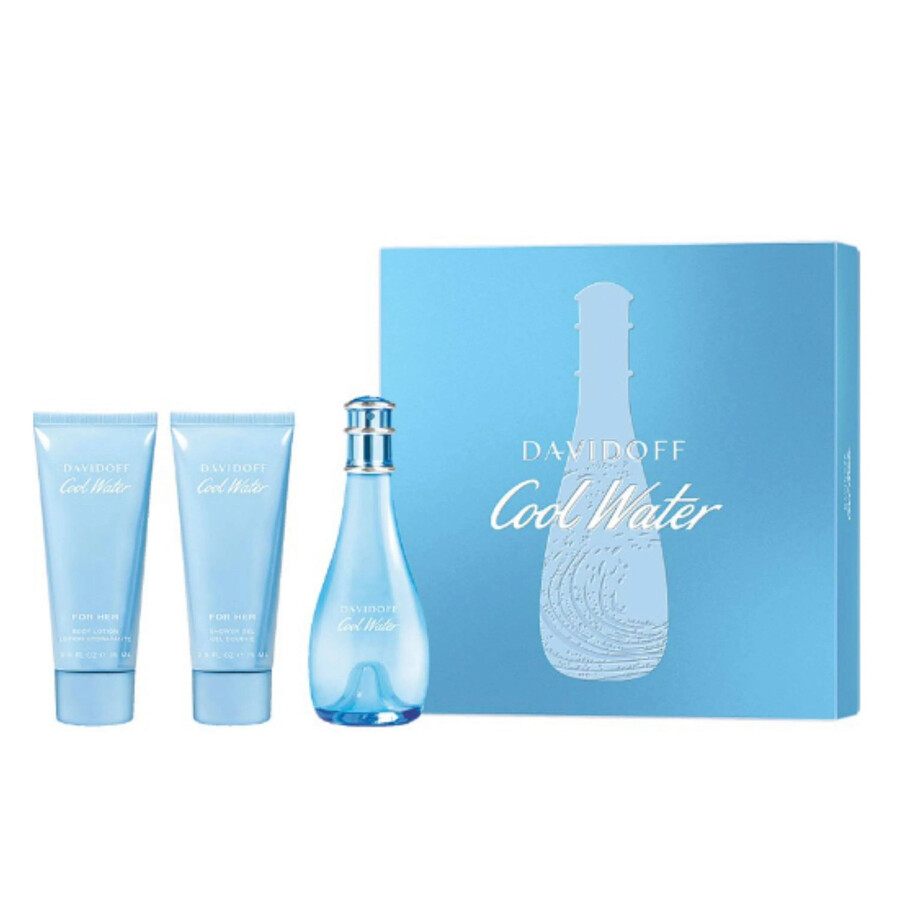 Davidoff Ladies Cool Water Woman Gift Set Fragrances 3616304197444