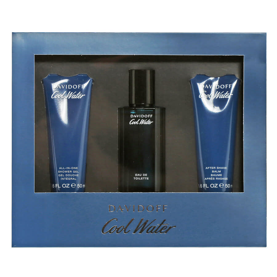 Davidoff Men's Cool Water Gift Set Fragrances 3414208835444
