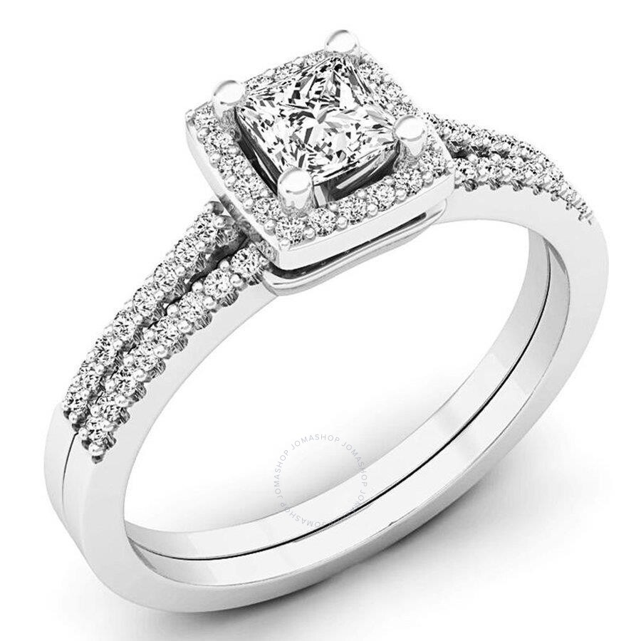 Jewelry Dazzlingrock Collection 0 50 Carat 10k Gold Round Diamond Split Shank Heart Shaped Bridal Engagement Ring Band Set 1 2 Ct Ctw Clothing Shoes Jewelry Smkbinaputracihampelas Sch Id