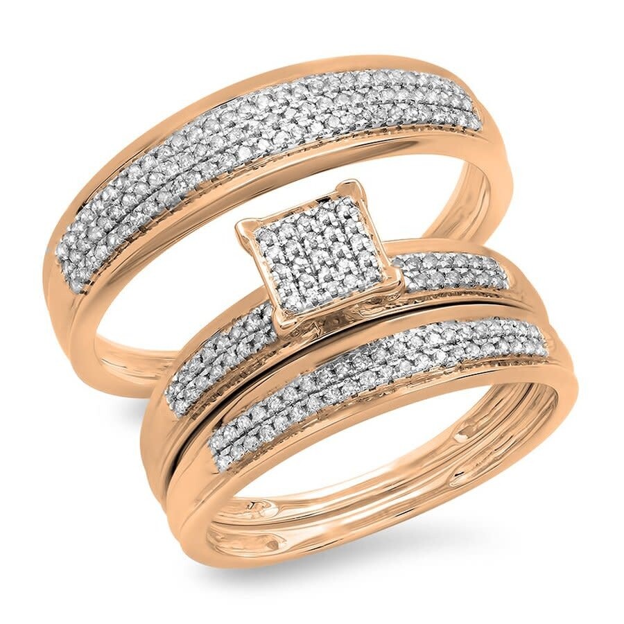 Dazzling Rock Dazzlingrock Collection 0 50 Carat Ctw 14k Round Diamond Men S Women S Micro Pave Bridal Wedding Band Set 1 2 Ct Rose Gold K1177 14kr Ladies Jewelry Dazzling Rock Jomashop The site owner hides the web page description. jomashop