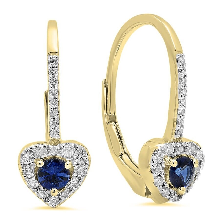 Dazzling rock diamond earrings Clearance