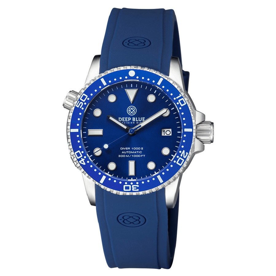 HOT Blue Watches Deep Blue Diver 1000 40mm Deep Blue DIVER