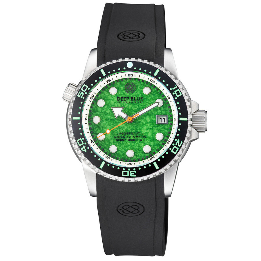 Deep Blue Juggernaut 5 Automatic Green Dial Men's Watch