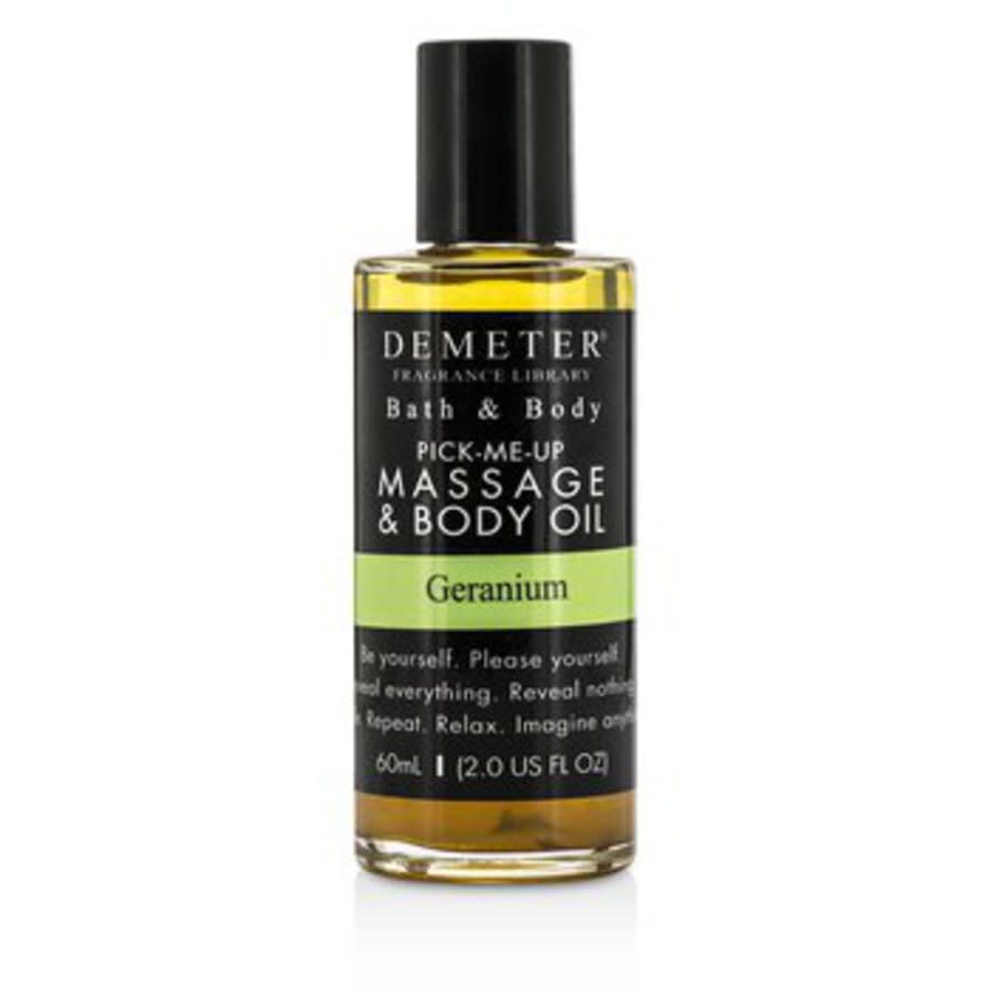 Demeter Geranium Massage & Body Oil 2 oz Bath & Body 648389054315 ...
