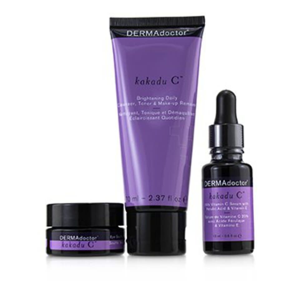 Dermadoctor - Kakadu C Vitamin C Brightening Kit: Daily Cleanser 70ml + 20% Vitamin C Serum 15ml + E In N/a