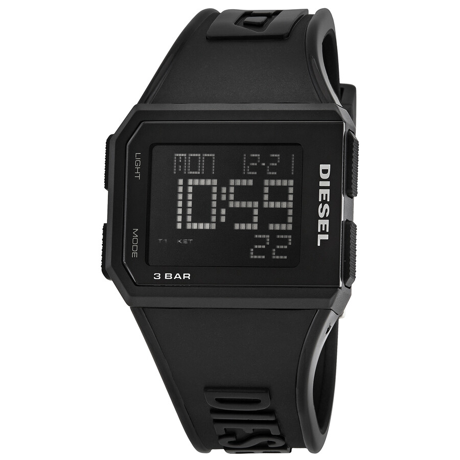 Diesel Chopped Quartz Black Dial Men's Watch DZ1918 698615136797