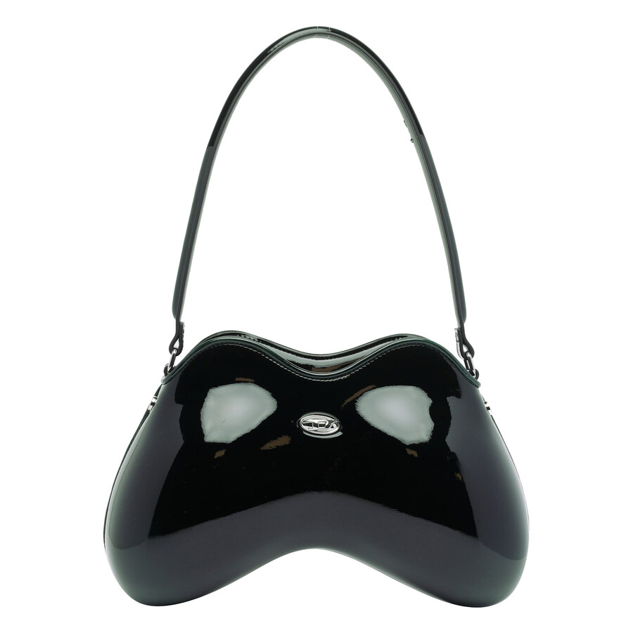 Diesel Double-d Shoulder Bag In Green