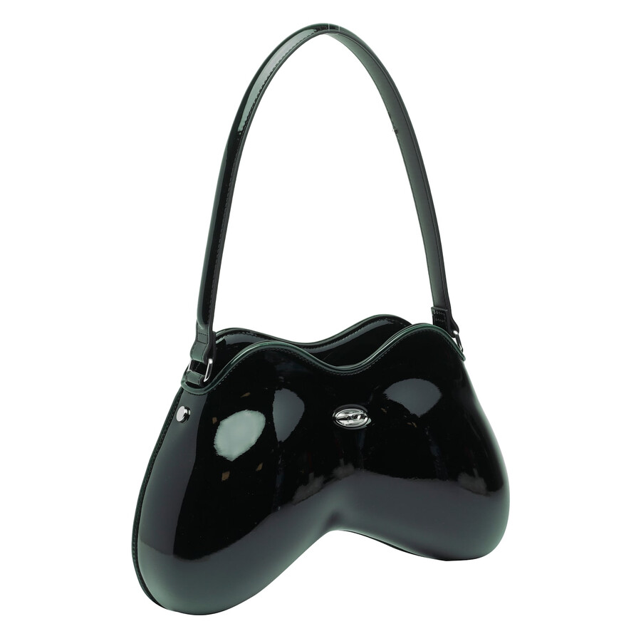 Diesel Double-d Shoulder Bag In Green