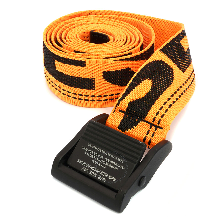 Diesel Men's B-Maser Autumn Logo Tape Belt, Brand Size 90 CM