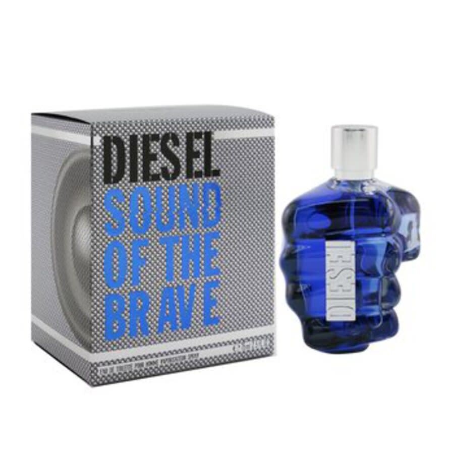 Diesel Men's Sound Of The Brave Edt Spray 2.5 oz Fragrances 3614273441957 In Green