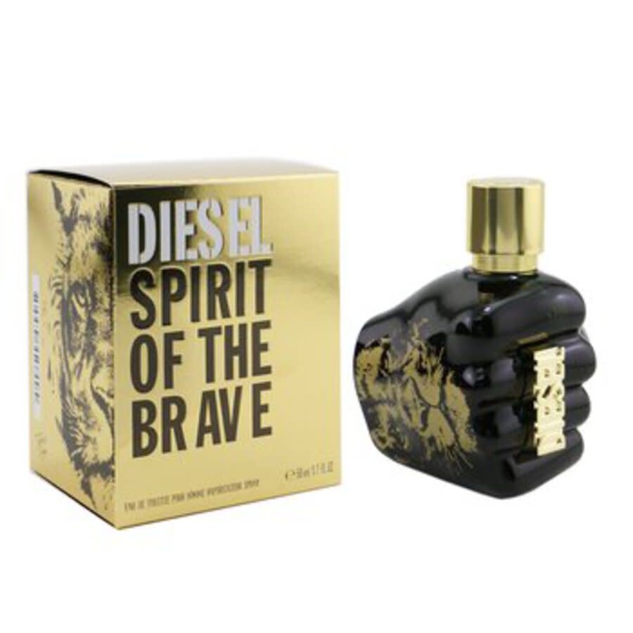 Diesel Men's Spirit Of The Brave Edt Spray 1.7 oz Fragrances 3614272631915 In Green