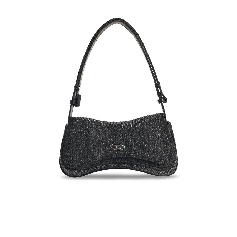 Diesel Play Black Denim Bag