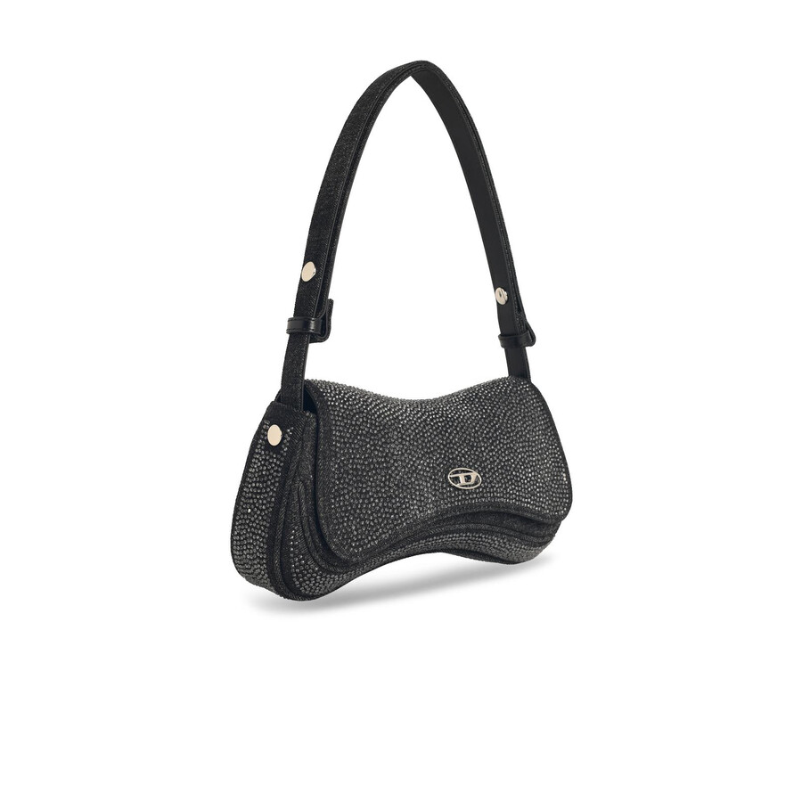 Diesel Play Black Denim Bag