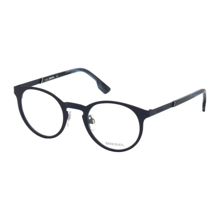 Diesel Unisex Blue Round Eyeglass Frames DL520009148 664689765447