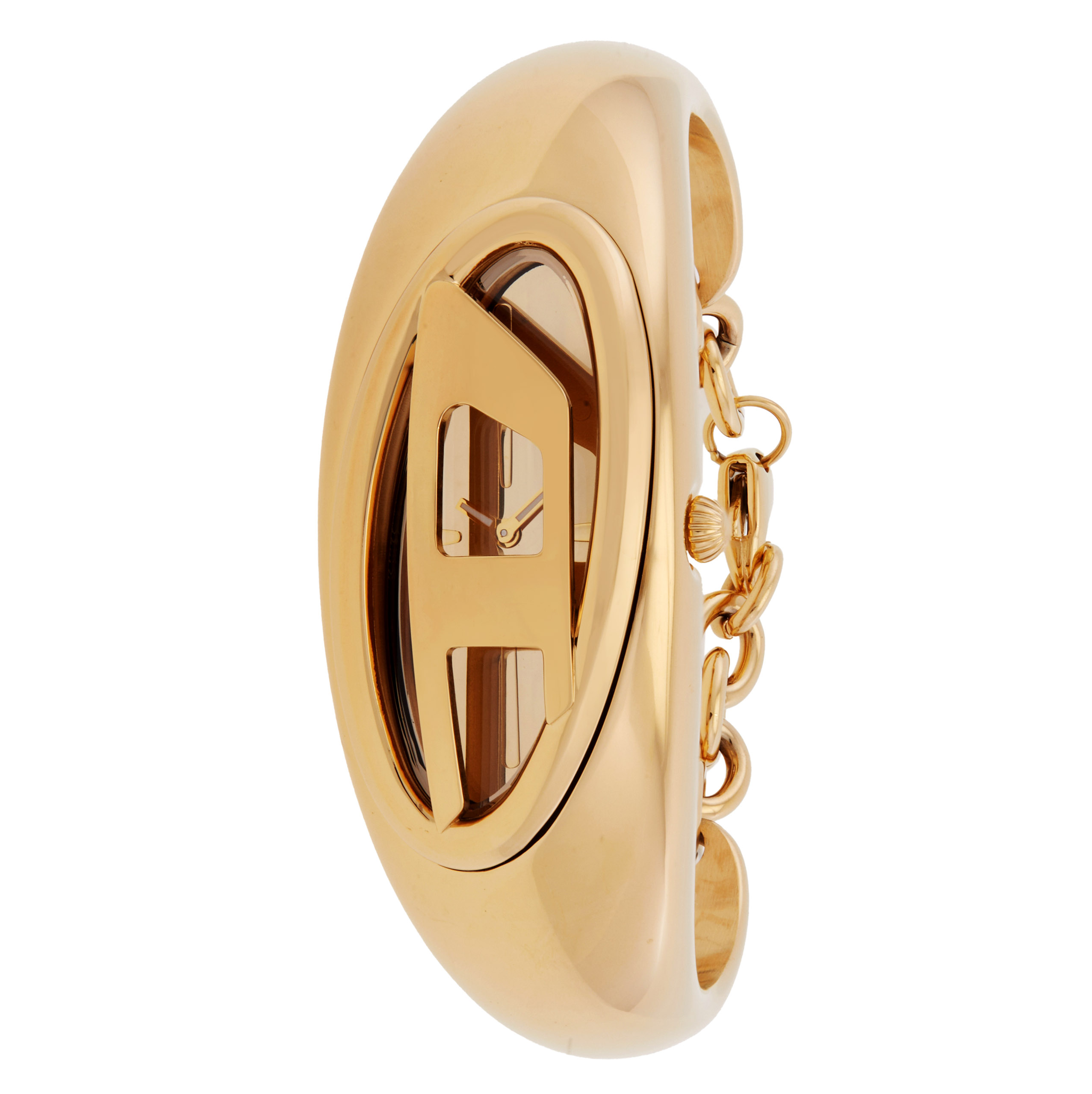 Diesel Wonder-D Quartz Gold Dial Watch DZ5608