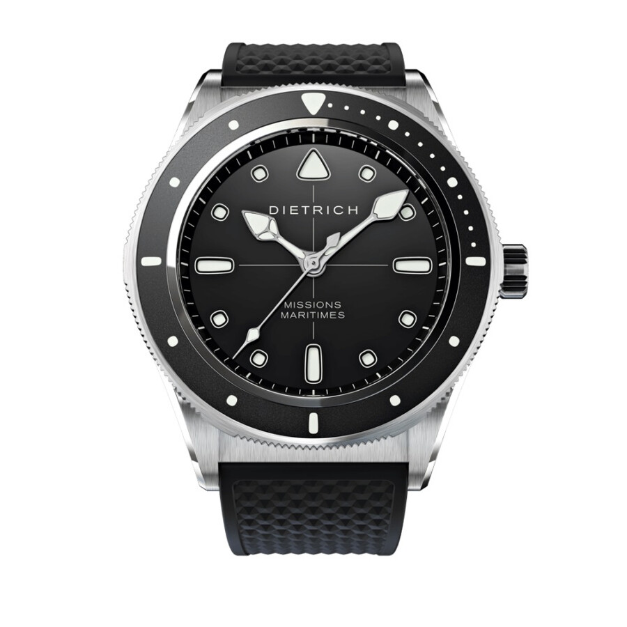 Dietrich Skin Diver 2 Automatic Black Dial Men's Watch SD2 BLK