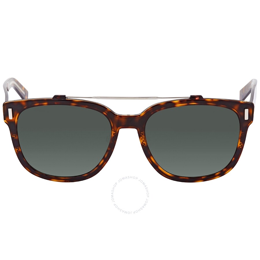 Dior Blacktie Green Rectangular Men's Sunglasses BLACKTIE2.0S H AND/85