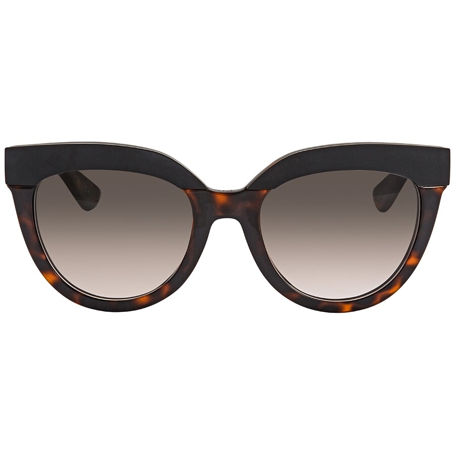 Dior Brown Cat Eye Ladies Sunglasses DIORSOFT1F EDJ/HA Dior